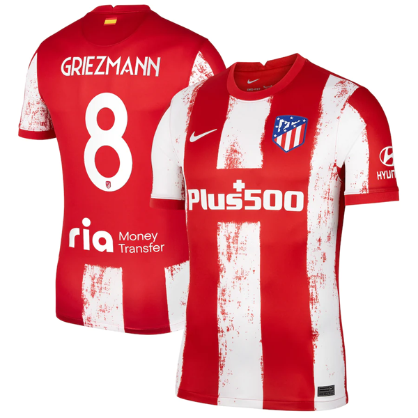 Camiseta Atletico Madrid Griezmann 8 1ª 2021/22